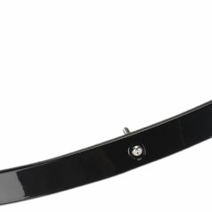 WINDSHIELD TRIM SMOOTH BLACK