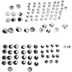 BOLT COVER KIT STANDARD CHROME