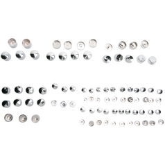 BOLT COVER KIT STANDARD CHROME