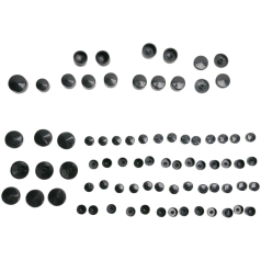 BOLT COVER KIT STANDARD BLACK