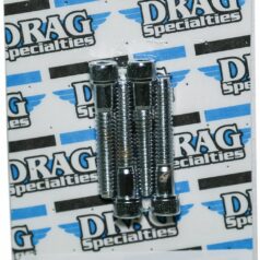BOLT KIT M8 SIDE COVER TRANMISSION KNURLED ALLEN HEAD CHROME