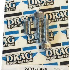 BOLT KIT M8 REAR BRAKE CONTROL KNURLED ALLEN HEAD CHROME