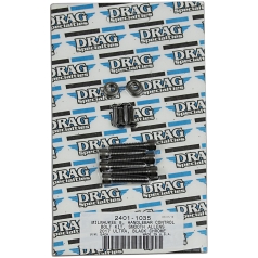 BOLT KIT M8 HANDLEBAR CONTROL SMOOTH SOCKET HEAD BLACK