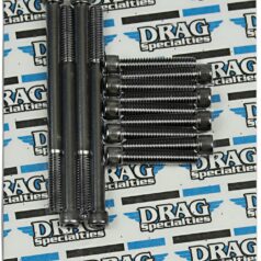 BOLT KIT M8 OUTER PRIMARY KNURLED ALLEN HEAD BLACK