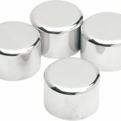 CHROME 12 POINT CALIPER BOLT COVERS