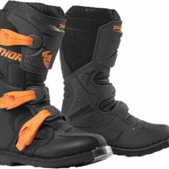 YOUTH BLITZ XP S9Y OFFROAD BOOTS CHARCOAL/ORANGE 3(36)