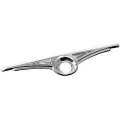 TRUNK KEY HOLE TRIM CHROME