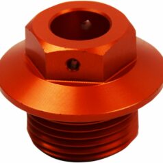 STEERING STEM NUT ORANGE