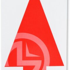 COURSE ARROW RED-ON-WHITE