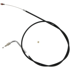 THROTTLE CABLE TRADITIONAL BLACK OVERSIZE +6" (152MM)
