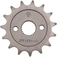 JTF1257.15 FRONT REPLACEMENT SPROCKET 15 TEETH 428 PITCH NATURAL STEEL