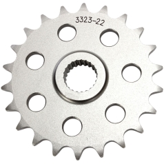 JTF3323.22 FRONT REPLACEMENT SPROCKET 22 TEETH 520 PITCH NATURAL STEEL