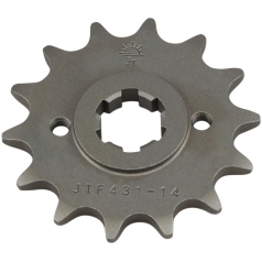 JTF431.14 FRONT REPLACEMENT SPROCKET 14 TEETH 520 PITCH NATURAL STEEL