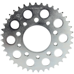 JTR1334.40 REAR REPLACEMENT SPROCKET 40 TEETH 50 PITCH NATURAL STEEL