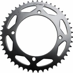 JTR1466.47 REAR REPLACEMENT SPROCKET 47 TEETH 428 PITCH NATURAL C49 HIGH CARBON STEEL
