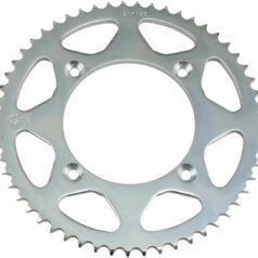 JTR217.55 REAR REPLACEMENT SPROCKET 55 TEETH 428 PITCH NATURAL C49 HIGH CARBON STEEL