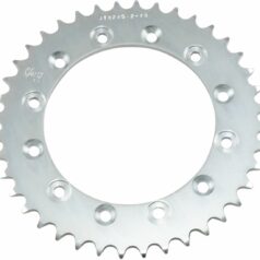 JTR245/2.40 REAR REPLACEMENT SPROCKET 40 TEETH 520 PITCH NATURAL C49 HIGH CARBON STEEL