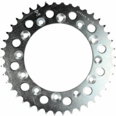 JTR245/2.42 REAR REPLACEMENT SPROCKET 42 TEETH 520 PITCH NATURAL C49 HIGH CARBON STEEL