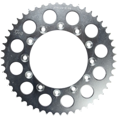 JTR245/2.50 REAR REPLACEMENT SPROCKET 50 TEETH 520 PITCH NATURAL C49 HIGH CARBON STEEL