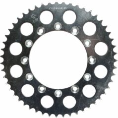 JTR245/2.51 REAR REPLACEMENT SPROCKET 51 TEETH 520 PITCH NATURAL C49 HIGH CARBON STEEL