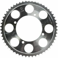 JTR462.54 REAR REPLACEMENT SPROCKET 54 TEETH 428 PITCH NATURAL C49 HIGH CARBON STEEL