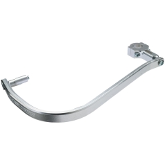 ALUMINIUM HANDGUARD 7/8" BAR ALU/STEEL SILVER