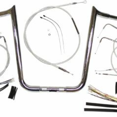 CONTROL CABLE KIT SOFTAIL STERLING CHROMITE® II NATURE