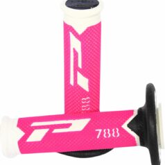 GRIPS TRIPLE DENSITY OFFROAD 788 CLOSED END WHITE/BLACK/FLUO PINK