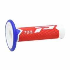 GRIPS TRIPLE DENSITY OFFROAD 788 CLOSED END WHITE/RED/BLUE