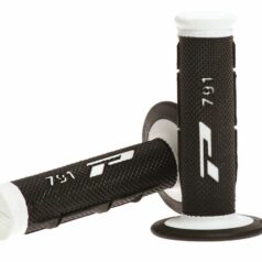GRIPS DOUBLE DENSITY OFFROAD 791 CLOSED END WHITE/BLACK