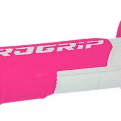 GRIPS DOUBLE DENSITY OFFROAD 801 CLOSED END WHITE/FLUO PINK