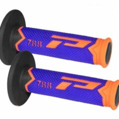 GRIPS TRIPLE DENSITY OFFROAD 788 CLOSED END FLUO ORANGE/BLUE/BLACK