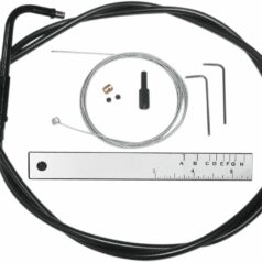 THROTTLE CABLE BUILDER KIT BYO® VINYL PEARL BLACK
