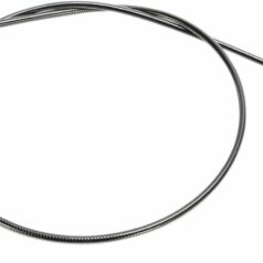THROTTLE CABLE ALT-LENGTH SMOOTH BLACK PEARL CHROME BLACK/CLEAR