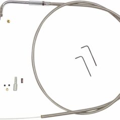 CABLE IDLE 90° THREADED BYO STAINLESS STEEL