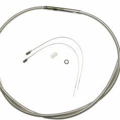 CLUTCH CABLE TWO-PIECE POLISHED NATURE/CLEAR