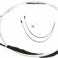 CLUTCH CABLE TWO-PIECE STERLING CHROMITE® II CHROME NATURE/CLEAR