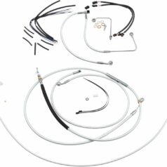 HANDLEBAR INSTALLATION KIT DESIGNER STERLING CHROMITE® II CHROME NATURE/CLEAR