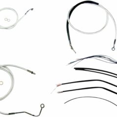 HANDLEBAR INSTALLATION KIT DESIGNER STERLING CHROMITE® II CHROME NATURE/CLEAR