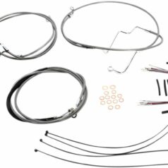 CONTROL CABLE KIT HANDLEBAR XR OE STYLE ABS STAINLESS STEEL