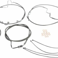 CONTROL CABLE KIT HANDLEBAR XR OE STYLE ABS STAINLESS STEEL