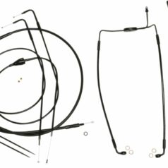 CONTROL CABLE KIT XR BLK