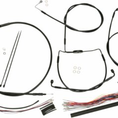 CONTROL CABLE KIT XR BLK