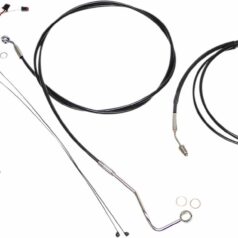 Black/Chrome XR Control Cable Kit
