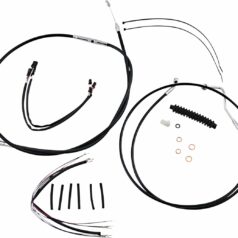 Black/Chrome XR Control Cable Kit
