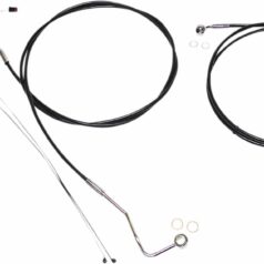 Black/Chrome XR Control Cable Kit