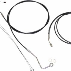 Black/Chrome XR Control Cable Kit