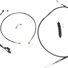 Black/Chrome XR Control Cable Kit