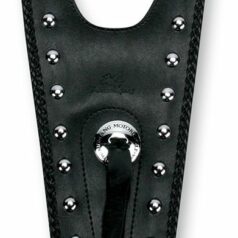 TANK BIB VINYL STUDDED BLACK