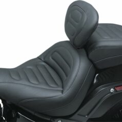 SEAT SOLO STANDARD TOURING RAISED DETAILING WITH DRIVER BACKREST